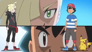Ash Vs Gladion Alola League Pokemon Amv