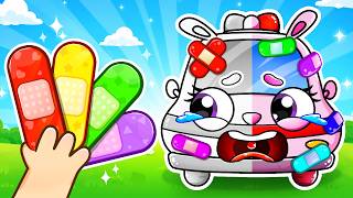 Ambulance Got a Boo Boo + Wheels on the Ambulance | Kids Learn Safety | YUM YUM - Funny Kids Songs
