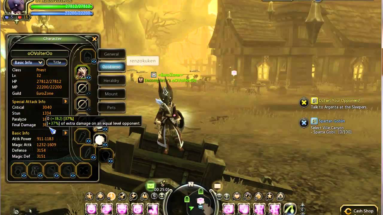 Dragon Nest SEA My Priest Build