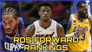 TOP 10 FORWARD RANKINGS (& Targets) || 2021 Fantasy Basketball