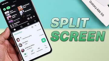 How to USE Split screens View on Samsung Galaxy A56 5G!