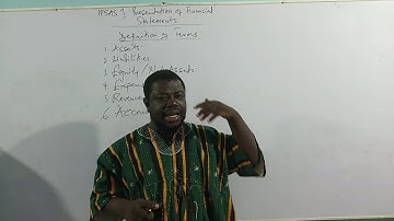 IPSAS 1 - PRESENTATION OF FINANCIAL STATEMENTS (PART 1)