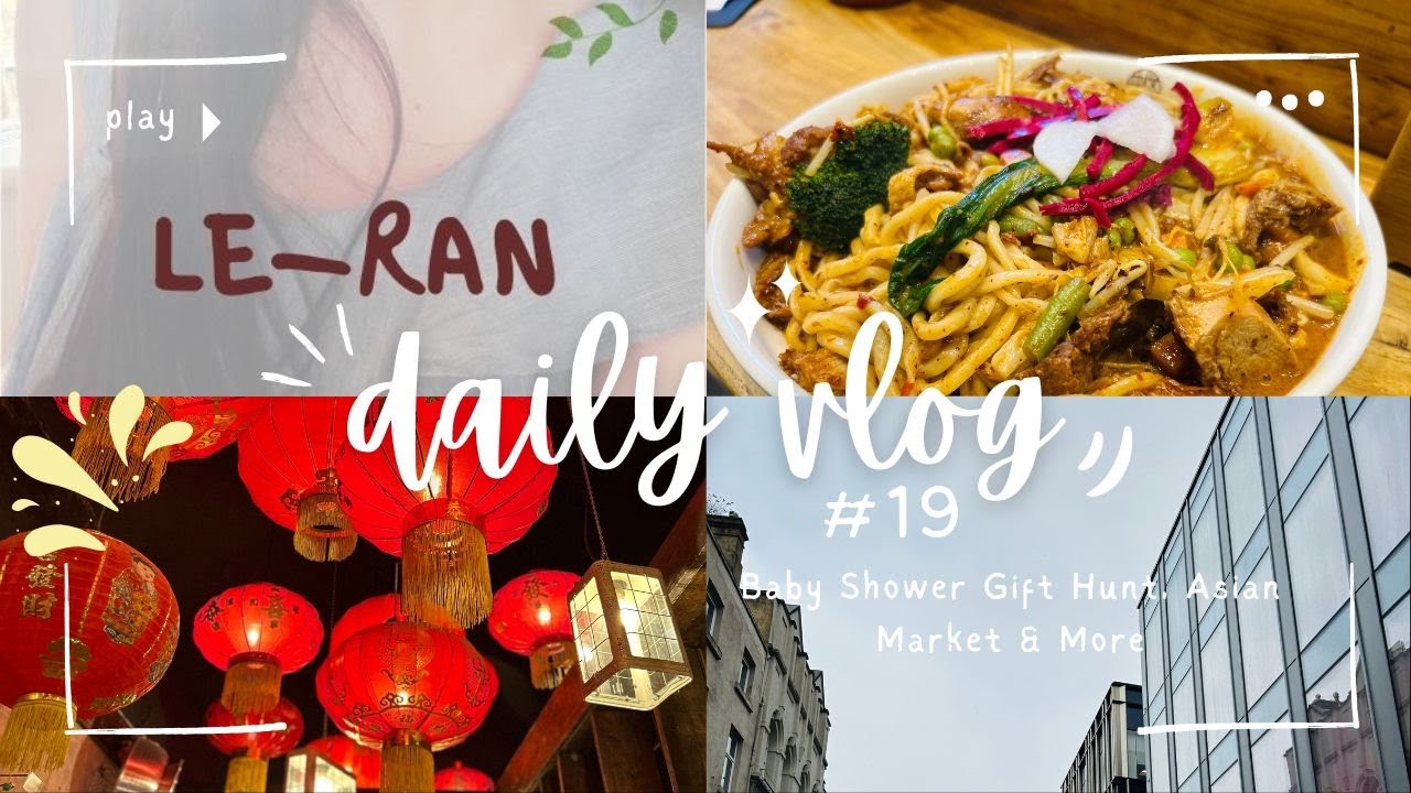 Daily Vlog #19 (Baby Shower Gift Hunt, Asian Market & More) | LeRan