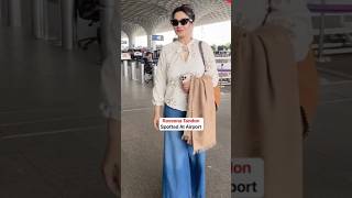 raveena tandon at Airport entry ajay devgan 4k status video