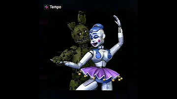 //Let Me Take You Dancing Meme//SpringTrap X Ballora//Fnaf//