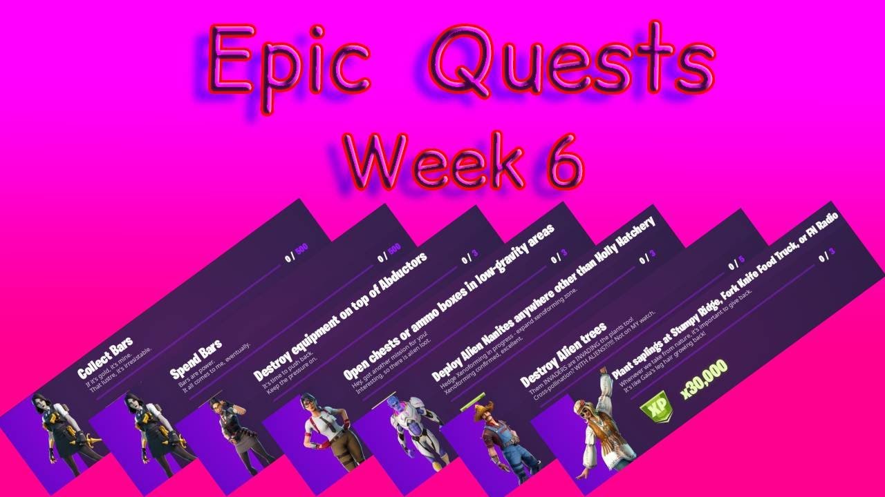 Week 6 Epic Challenges Fortnite Chapter 2 Season 7
