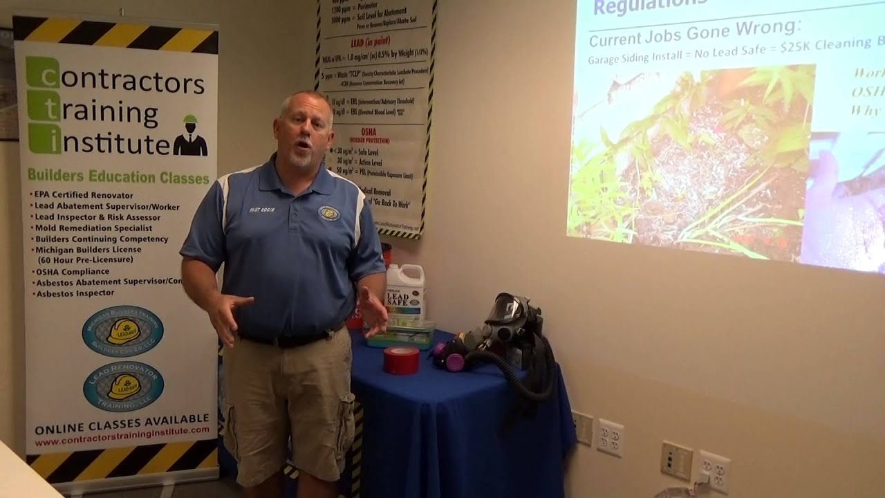 EPA RRP violations for not doing lead safe work for RRP not Lead