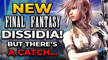 NEW Dissidia Final Fantasy Announced BUT There