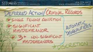 Deferred Action Update Criminal Records