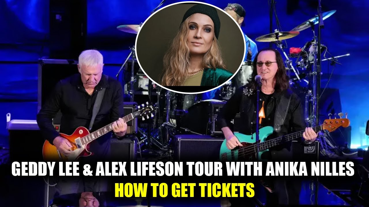 Гедди Ли и Алекс Лайфсон из Rush анонсируют тур с новой барабанщицей Аникой Ниллс | Как купить би...