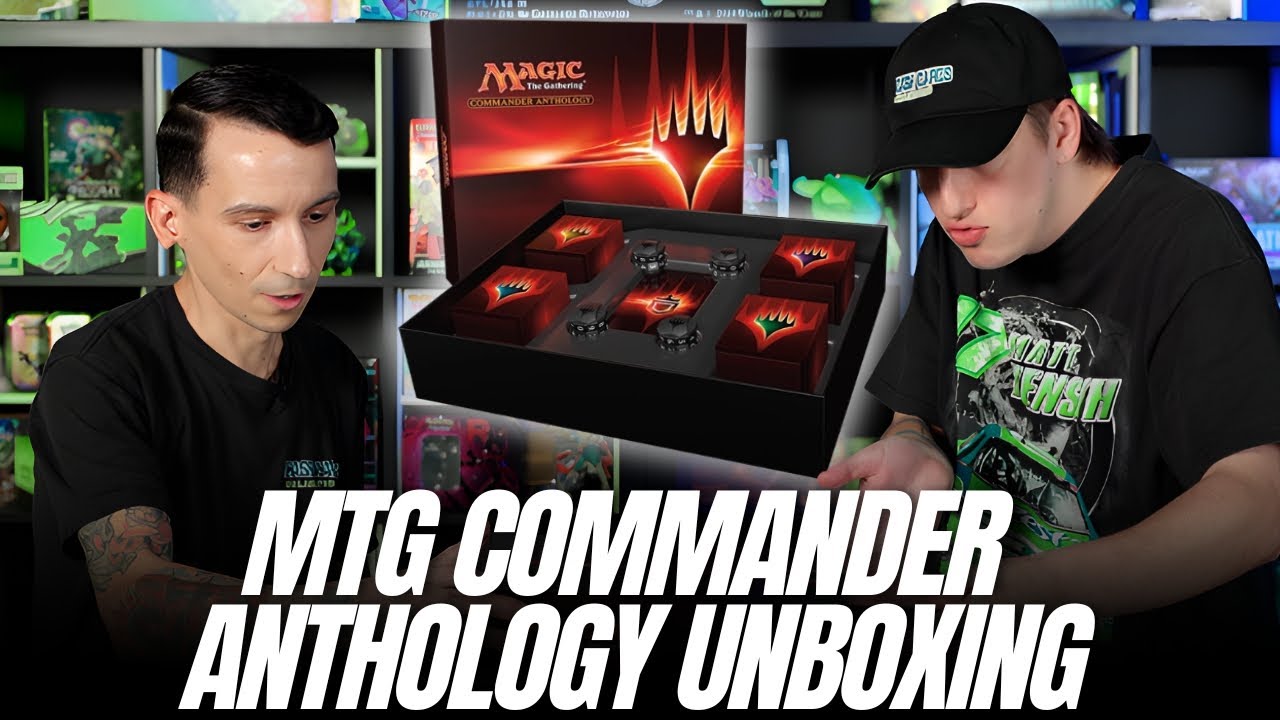 MAGIC: THE GATHERING COMMANDER ANTHOLOGY UNBOXING! - YouTube