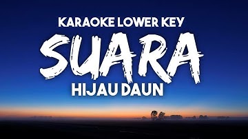 Hijau Daun - Suara Karaoke Lower Key Nada Rendah