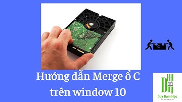 Hướng dẫn Merge (gộp) ổ trống vào ổ C trên window 10 - how to merge disk C in window 10