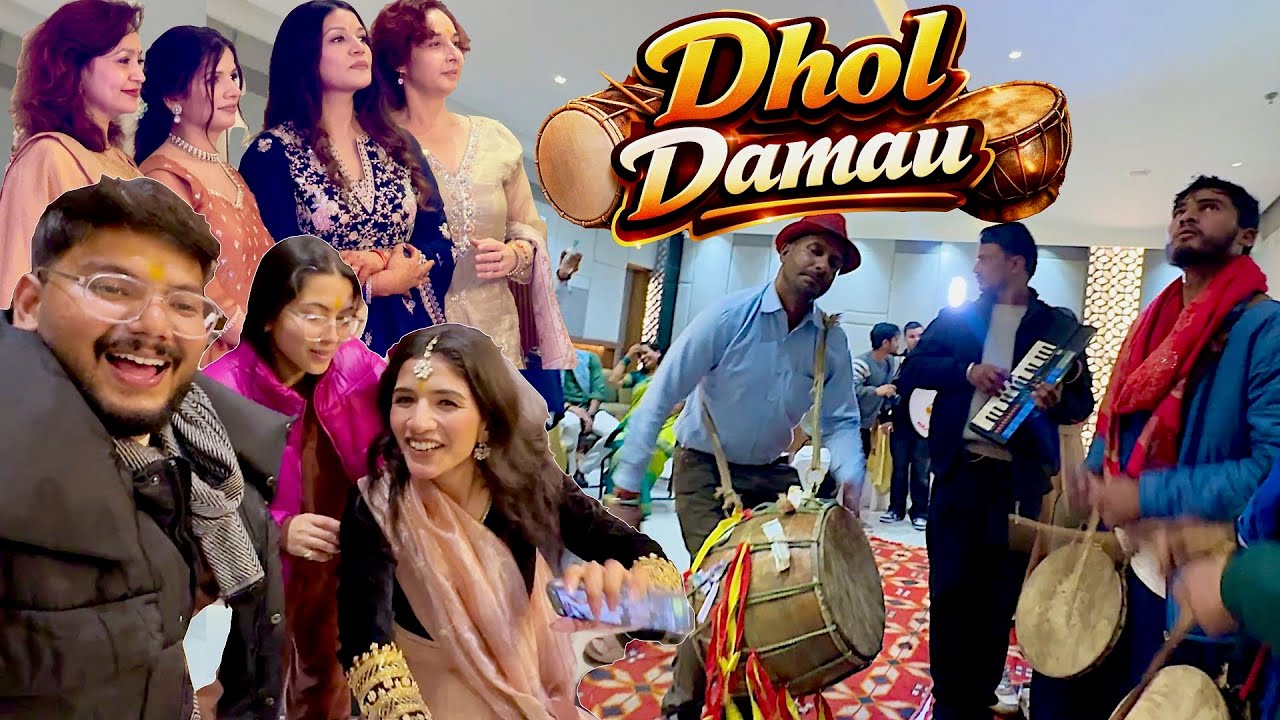 Zabardast DANCE kiya DHOL DAMAU par Chandigarh me 😍 Alka Suyash Aswal