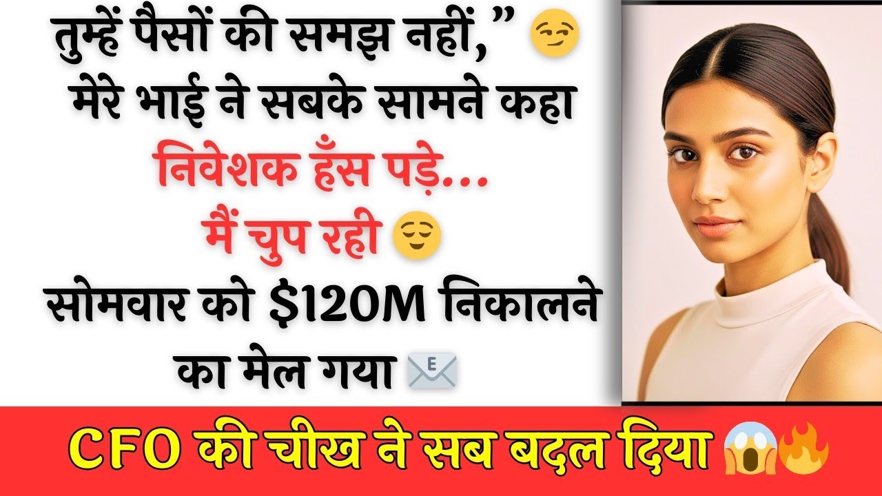 भाई ने मुझे  आर्थिक मामलों में अनजान” कहा | फिर उसकी कंपनी ने अपना गुमनाम $120M निवेशक खो दिया।