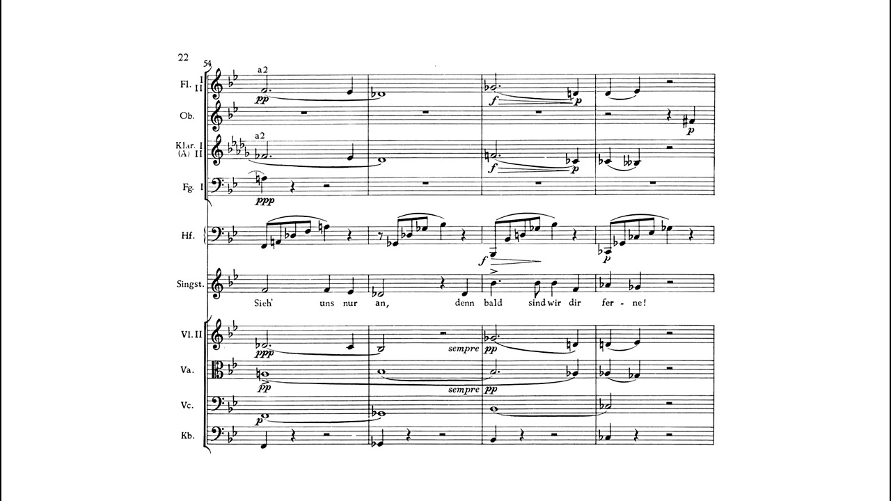 Mahler - Kindertotenlieder - Ludwig / Vandernoot (1959) (with Score)