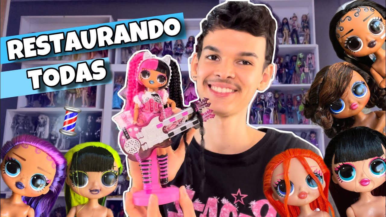 GANHEI 7 BONECAS de uma seguidora alemã :)