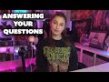 Q & A Video⎮Recording my album, future metal shows and my fav genres