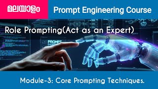 3.1 Role Prompting  | Prompt Engineering Malayalam Course.