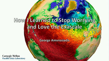 How I Learned to Stop Worrying and Love the Exascale