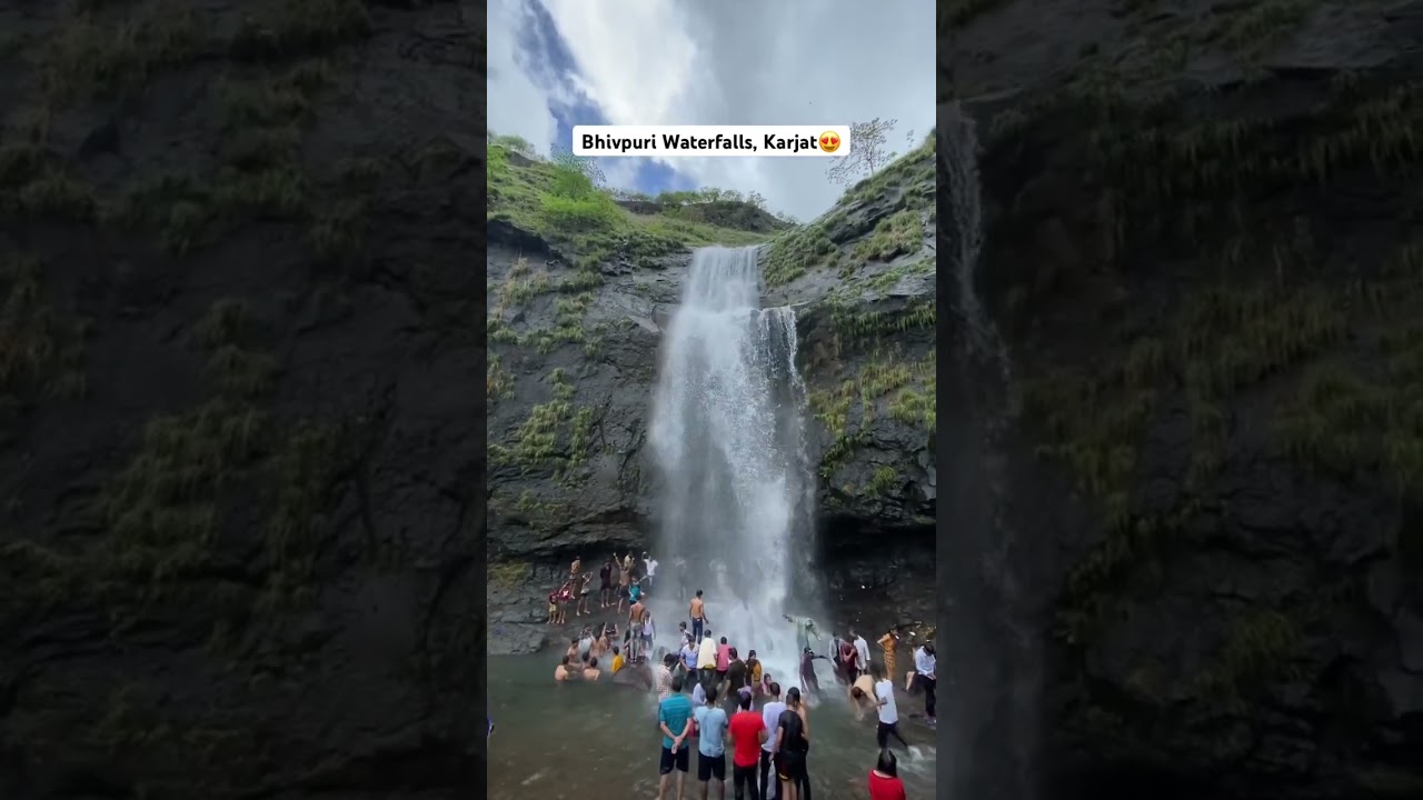 Best Waterfalls near Mumbai | Waterfall in Karjat Bhivpuri Waterfall 