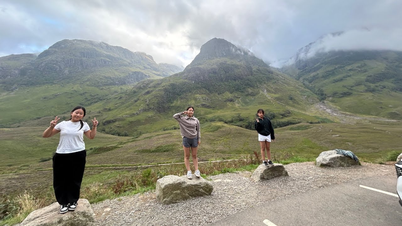 Visit to 3 Sisters Mountains, Scotland August 2025