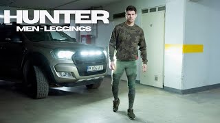 Athletic Engineering Meets Rock Star Looks: Hunter Mens Leggings