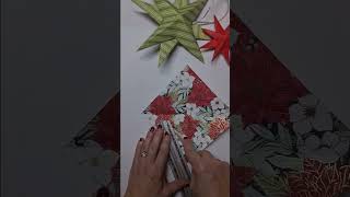 DIY très facile : Etoile de Noël  #diy #noel #tuto #ideedeco  #loisircréatif #faitmaison #short