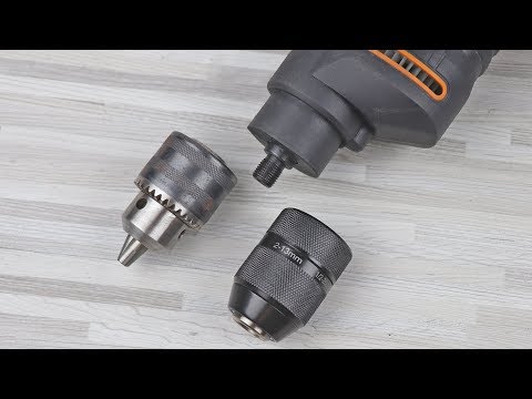 How to Change a Keyless Drill Chuck