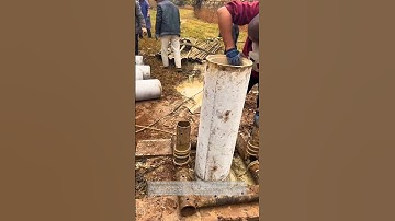 Real Construction Process – Column Formwork and Steel Cage Setup!