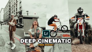 DEEP CINEMATIC — Free Lightroom Presets | Tutorial | DNG | Cinematic Photo Editing screenshot 5