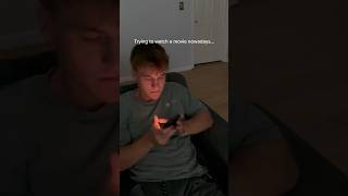 Trying to watch a movie… (phone pandemic) #theboys #shorts #viral #worldwarz #phone