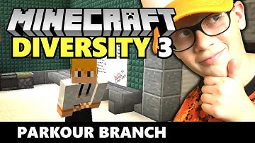 MINECRAFT - DIVERSITY 3 JAVA MAP (Episode 1) Parkour Branch!