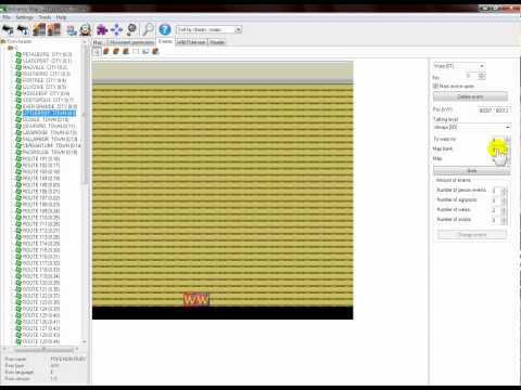 Pokemon A-Map tutorial Warps
