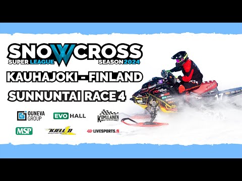 Suomeksi: Snowcross Super League Kauhajoki - Sunnuntai, 17.3.2024