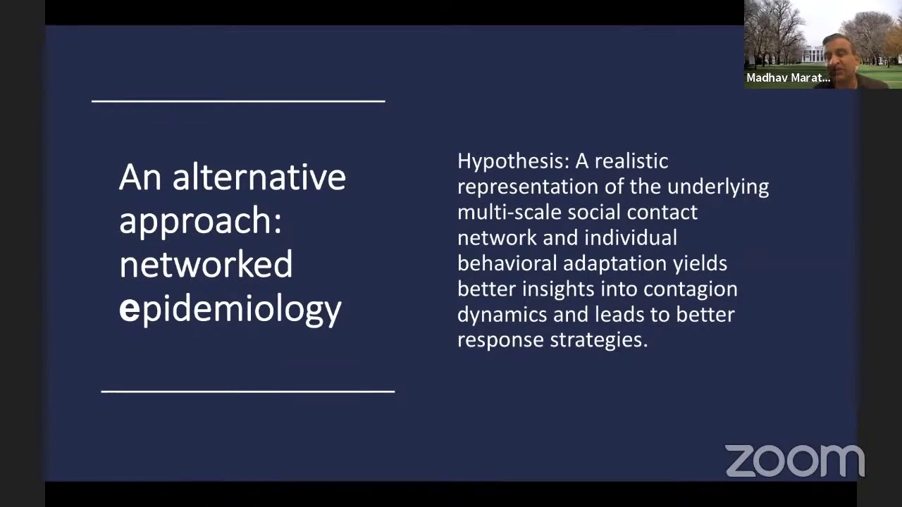 Madhav Marathe: Real-time pandemic planning and response: Experiences from the COVID-19 pandemic