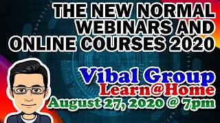 VIBAL GROUP AUGUST 27, 2020 7 PM WEBINAR