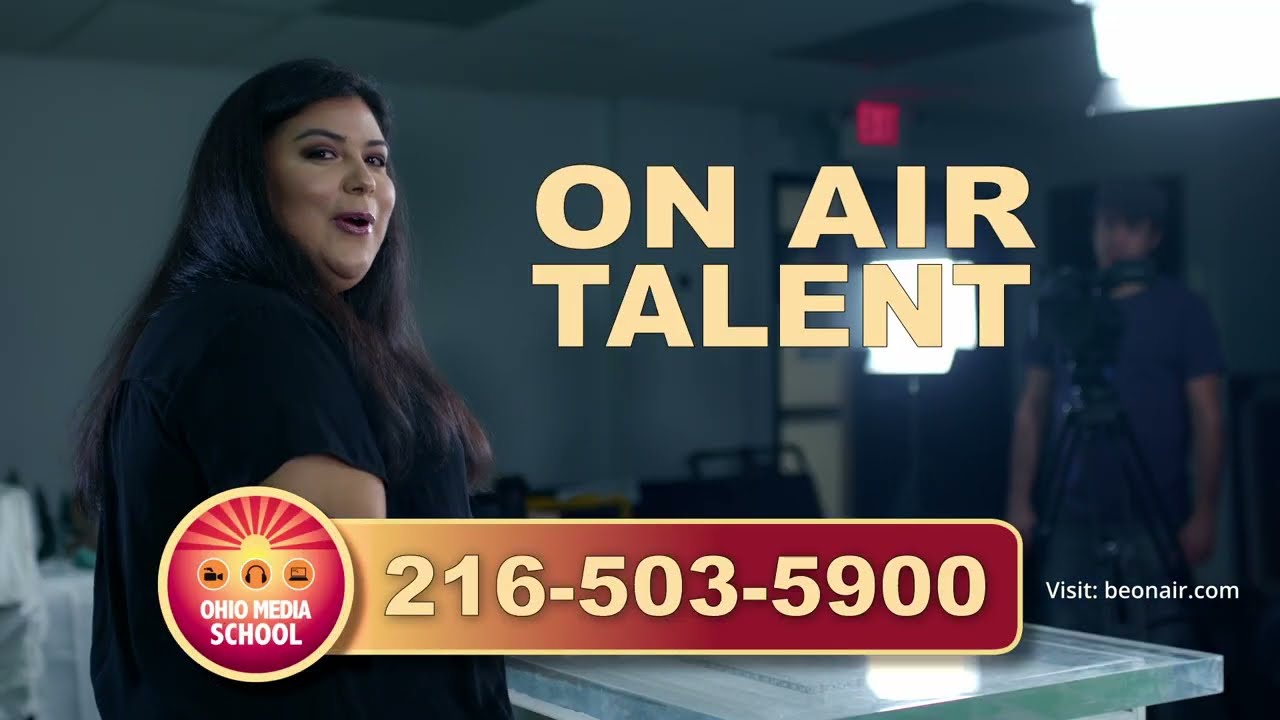 On-air training at Ohio Media School