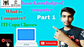 Iti copa part 1|| Basic knowledge of computer|| what is operating system?