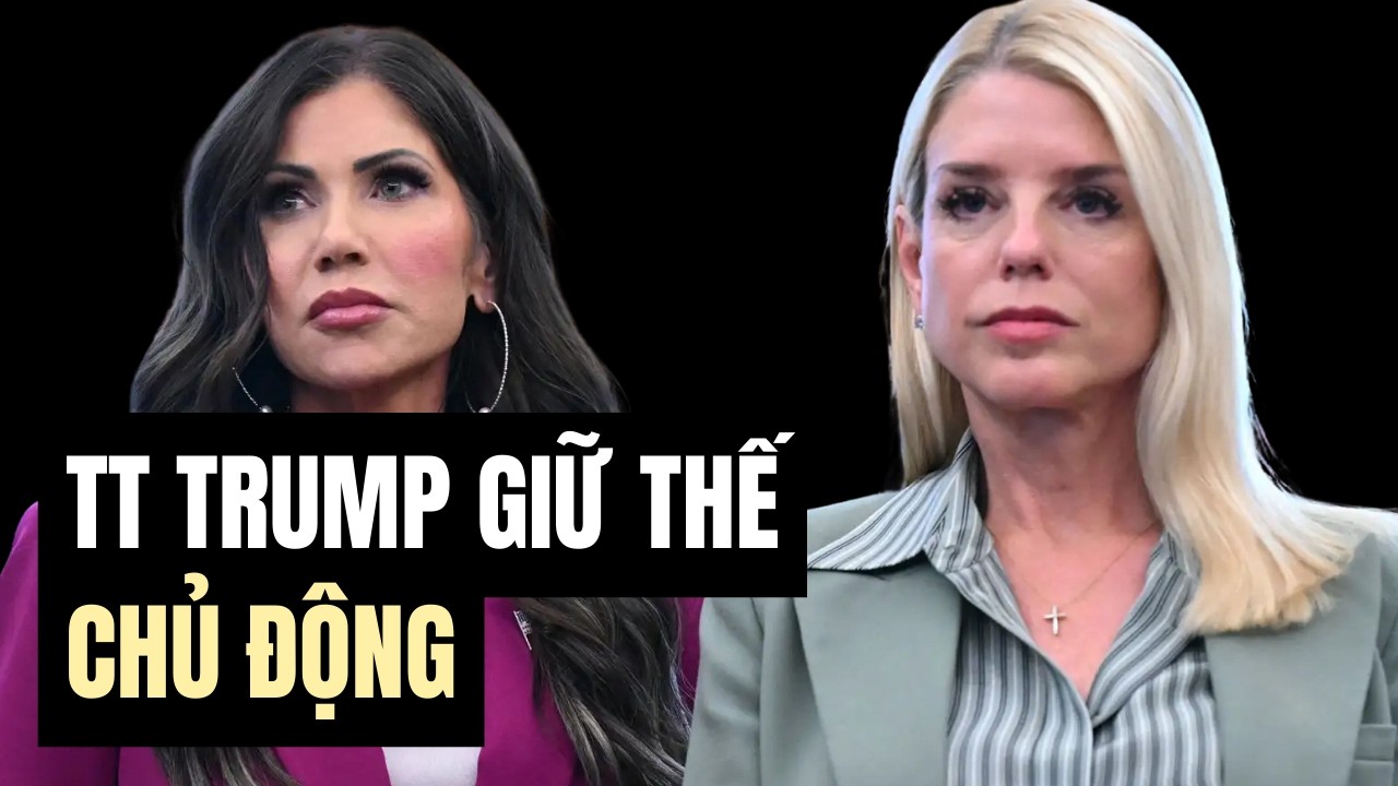 Tổng Thống Trump không mời Kristi Noem hay Pam Bondi phát biểu tại cuộc họp nội các tại Tòa Bạch Ốc