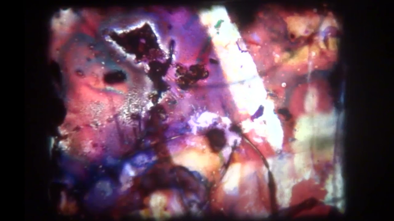 Happy Christmas by Yoshiwaku [8mm film with DIY chemical alteration]