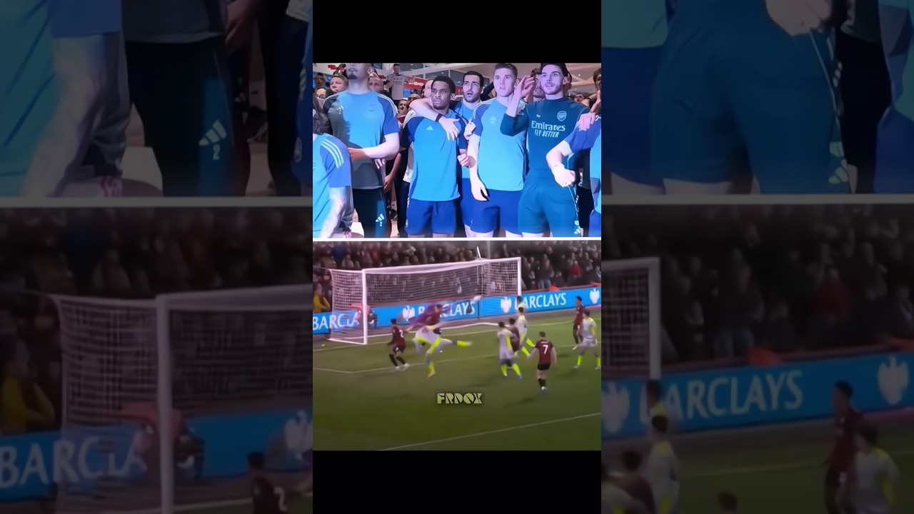 Arsenal Players Reaction on Haaland's Goal 🥶☠️