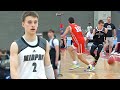 THIS KID HAS WHITE CHOCOLATE DNA!! 6&#39;0 PG Brock Harding Highlights at NY2LA Grassroots Invitational!