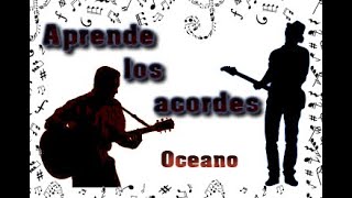 Vignette de la vidéo "errece - oceano (ACORDES EN GUITARRA)  BAGHIRA"