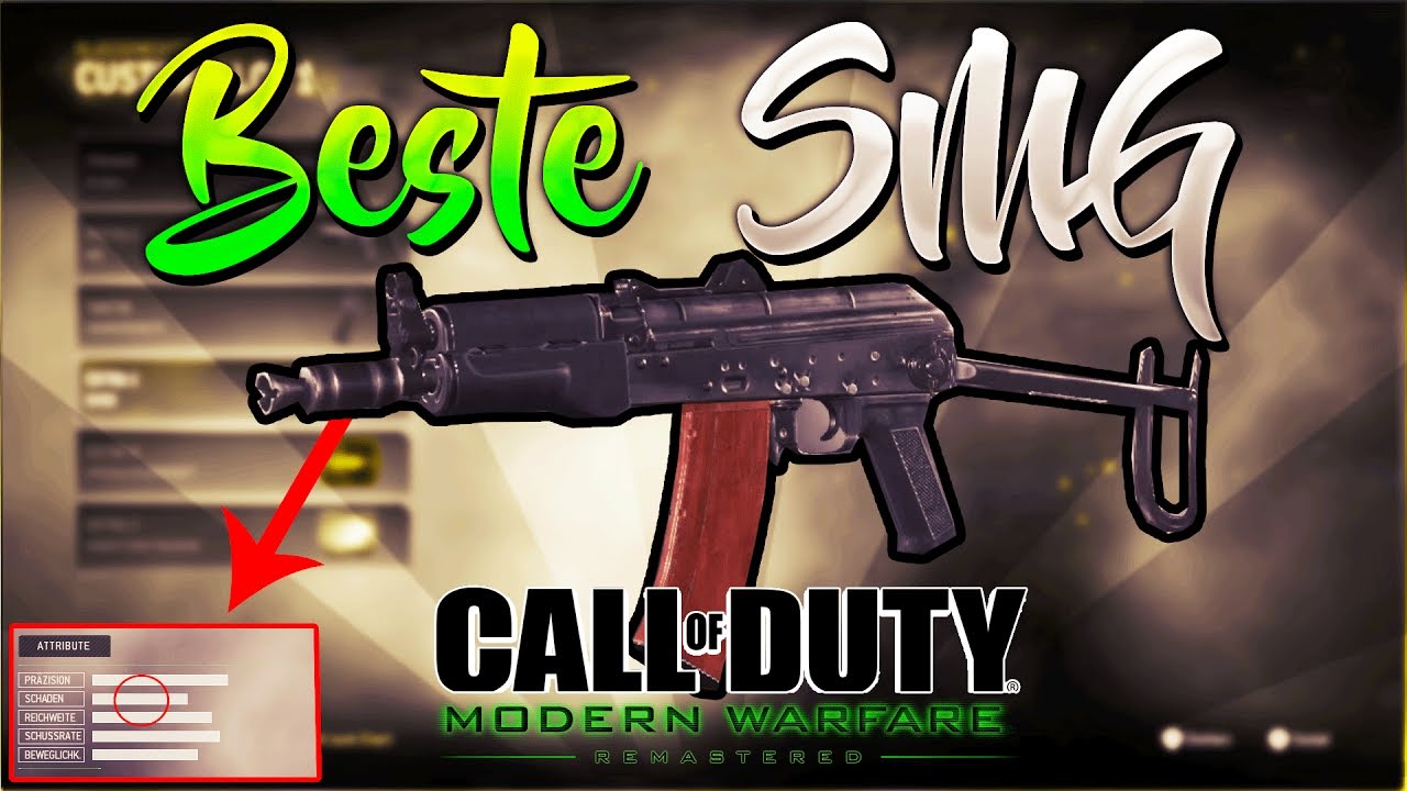 MWR: BESTE MASCHINENPISTOLE in Modern Warfare Remastered!!