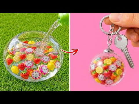 🎨 EPOXY RESIN & GLUE GUN DIY THAT WILL BLOW YOUR MIND! 🤯🔥