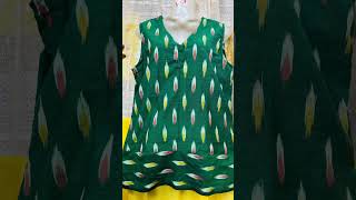 Pure cotton short top for regular wear. Price 250 to 450.contact 7003581589 @shonatascollection