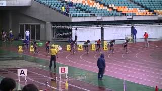 2015静岡県中学選抜男子100mB決勝