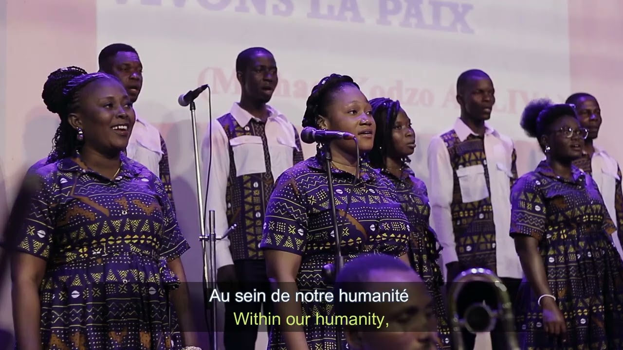 VIVONS LA PAIX // CHOEUR DENYIGBA TOGO // Mickael Kodzo AHLIYA