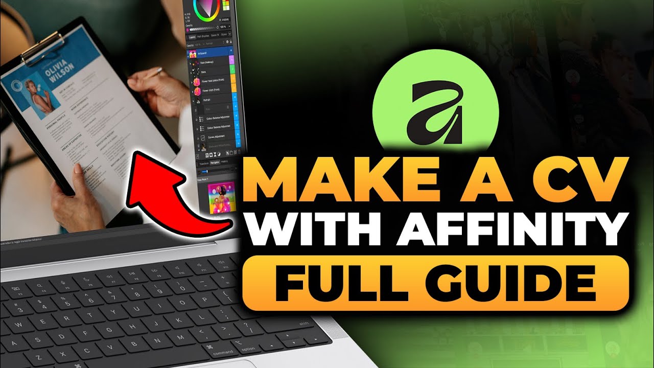 How To Make a CV With Affinity (𝟮𝟬𝟮𝟲) | BEST FULL GUIDE | NO Yapping ...
